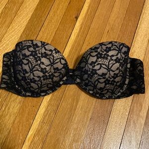 Aerie Lace Strapless Push-Up Bra - 34C